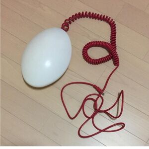 Ikea Löv model B0101 White RED cord by table lamp or wall lamp